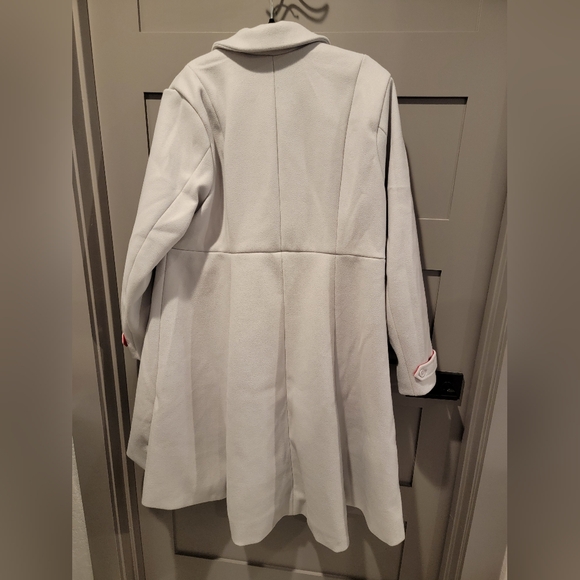 TORRID Hi-Lo Double Breasted Coat Size 2 - Picture 12 of 17